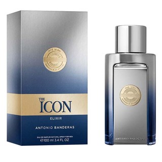 Perfume The Icon Elixir Antonio Banderas Masculino Eau de Parfum em Oferta na Shopee