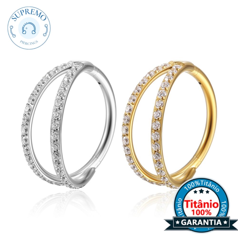 Argola Dupla Conch: Onde Comprar | BuscaProdutos