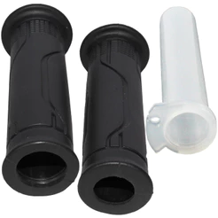 Par de manopla do acelerador CG125 CG150 CG160 Fan Titan Start Sport Cargo Today Turuna ML125 riscadinha com roldana