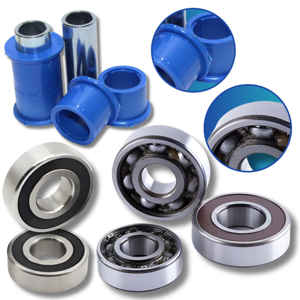 Kit Rolamento Roda Traseira + Rolamento Dianteira + Bucha Da Balança Quadro Elástico Titan 125 Fan Start Cg 2000 2014 em Oferta na Shopee