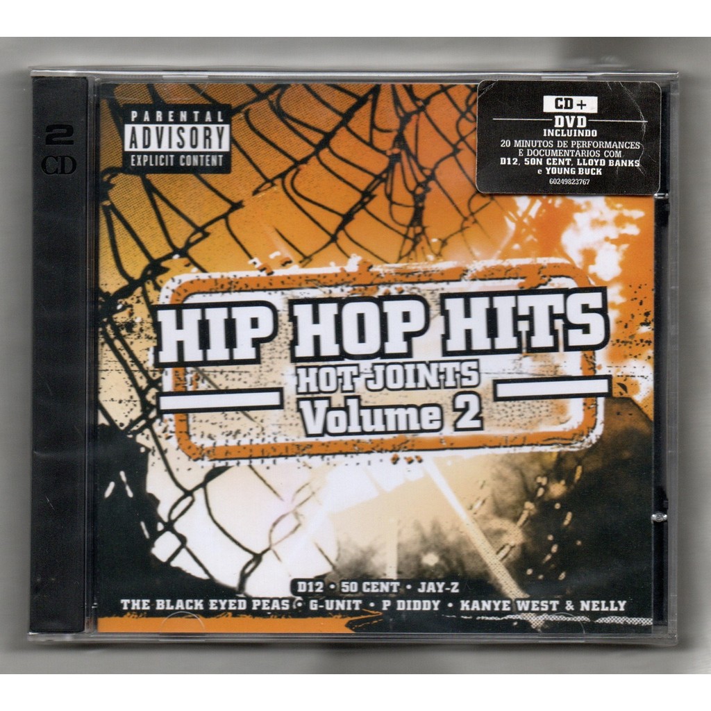 Hip Hop Hits Hot Joints Volume 2 CD + DVD