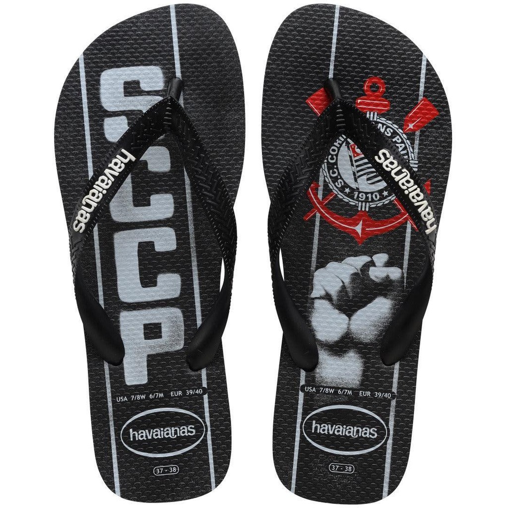 Chinelo Havaianas Top Times Corinthians - Women Shoes