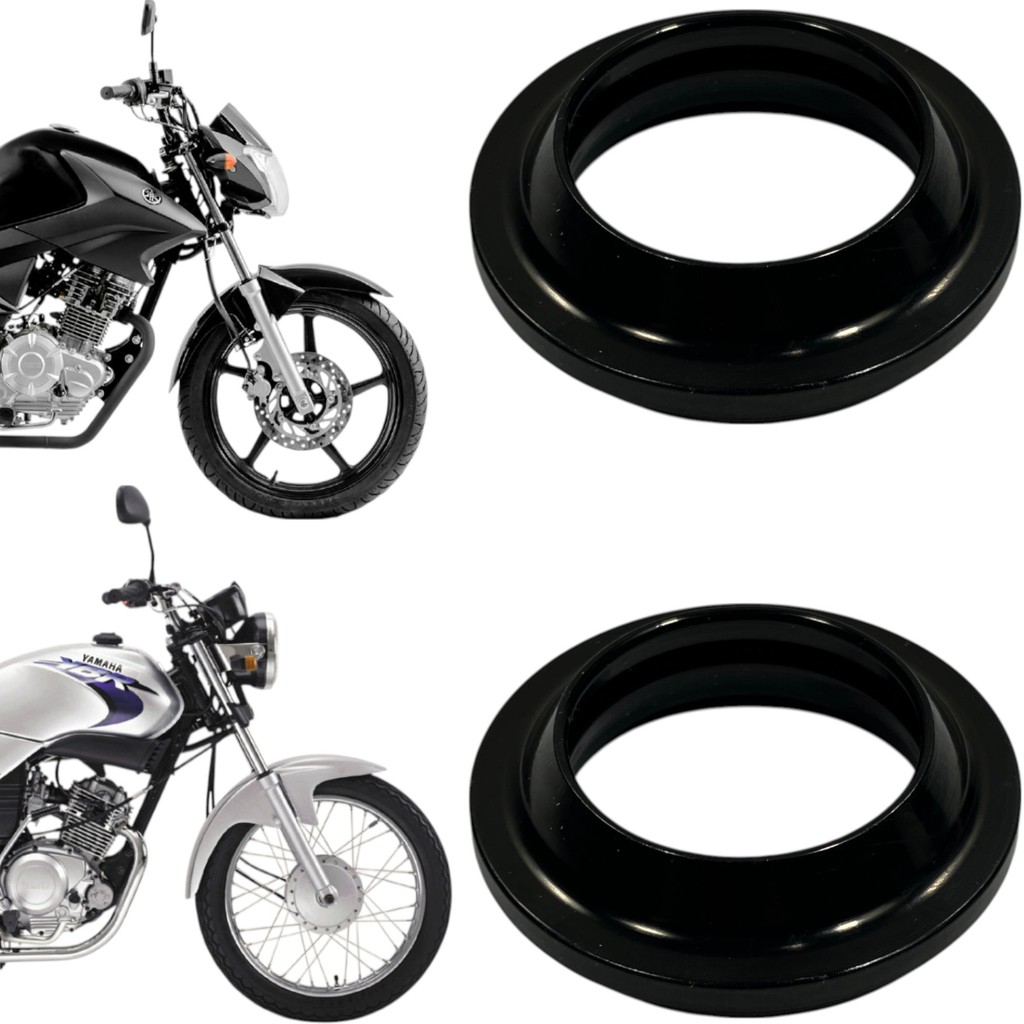 PAR DE GUARDA PÓ BENGALA YAMAHA YBR 125 FACTOR E ED K PRO 125i YBR 125