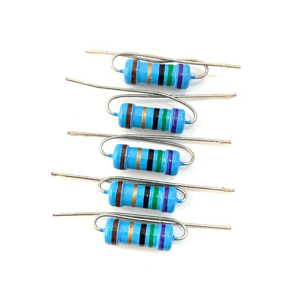 05 Resistor Precisão 75R 1W 1%