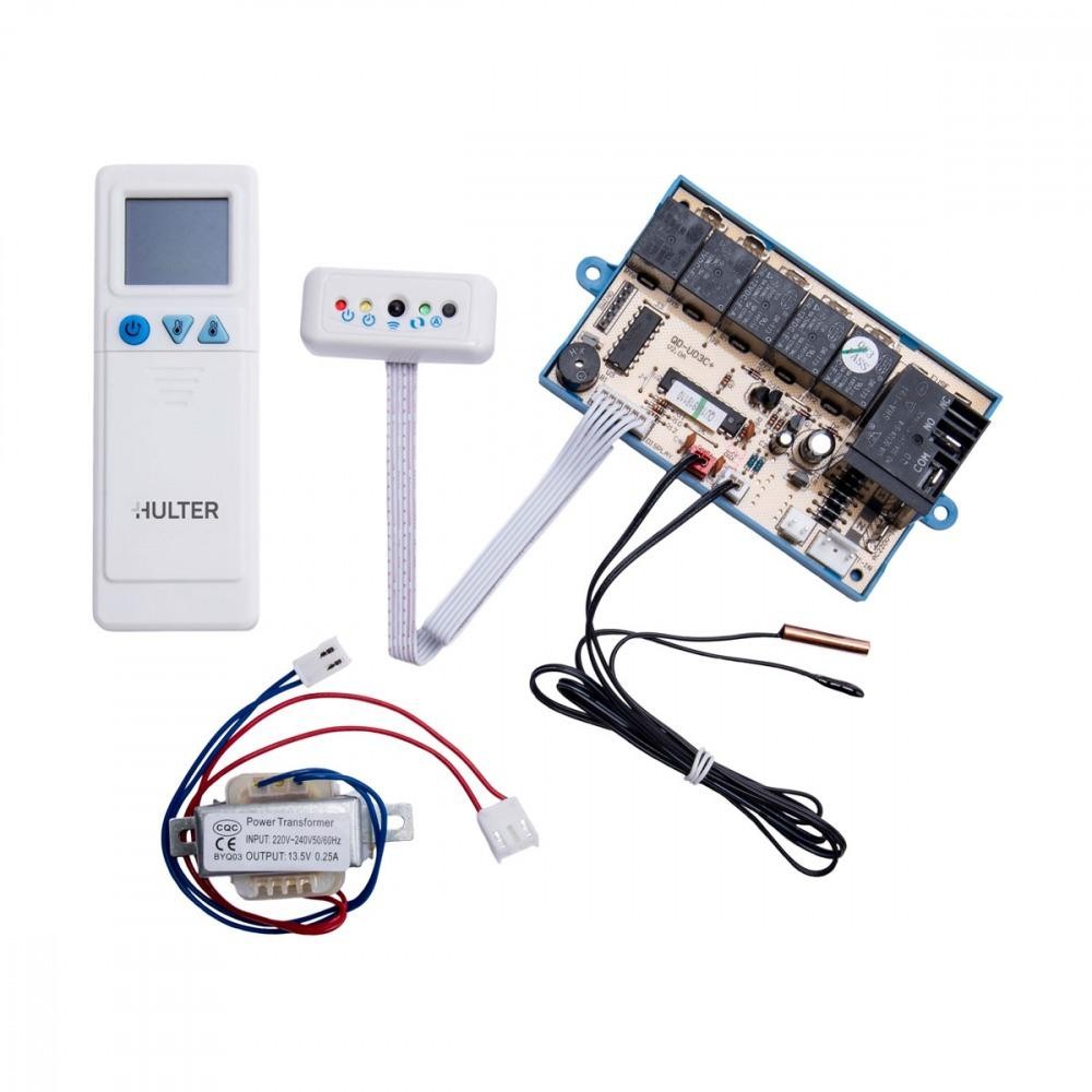 Placa Universal para Ar Condicionado com Controle Hulter de 7000 a 60000 BTUs - HT1U03CA em Oferta na Shopee
