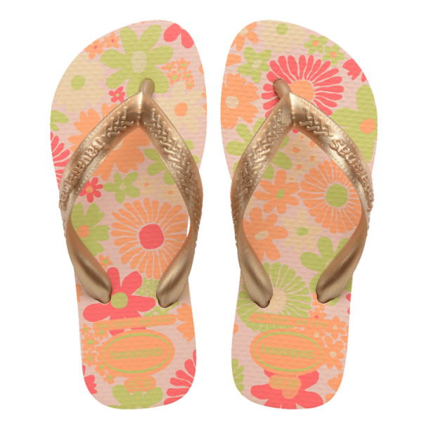 Chinelo Havaianas Infantil Kids Flores Original