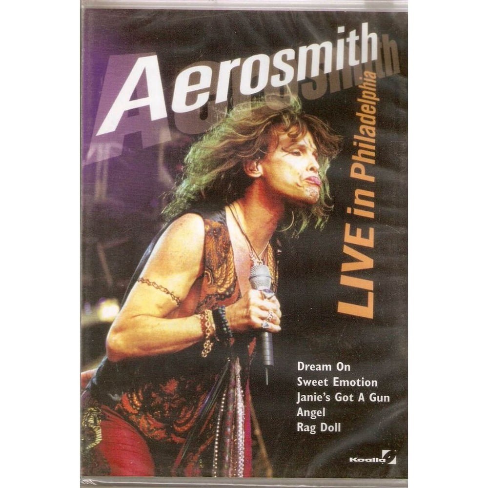 DVD Aerosmith Live In Philadelphia editora