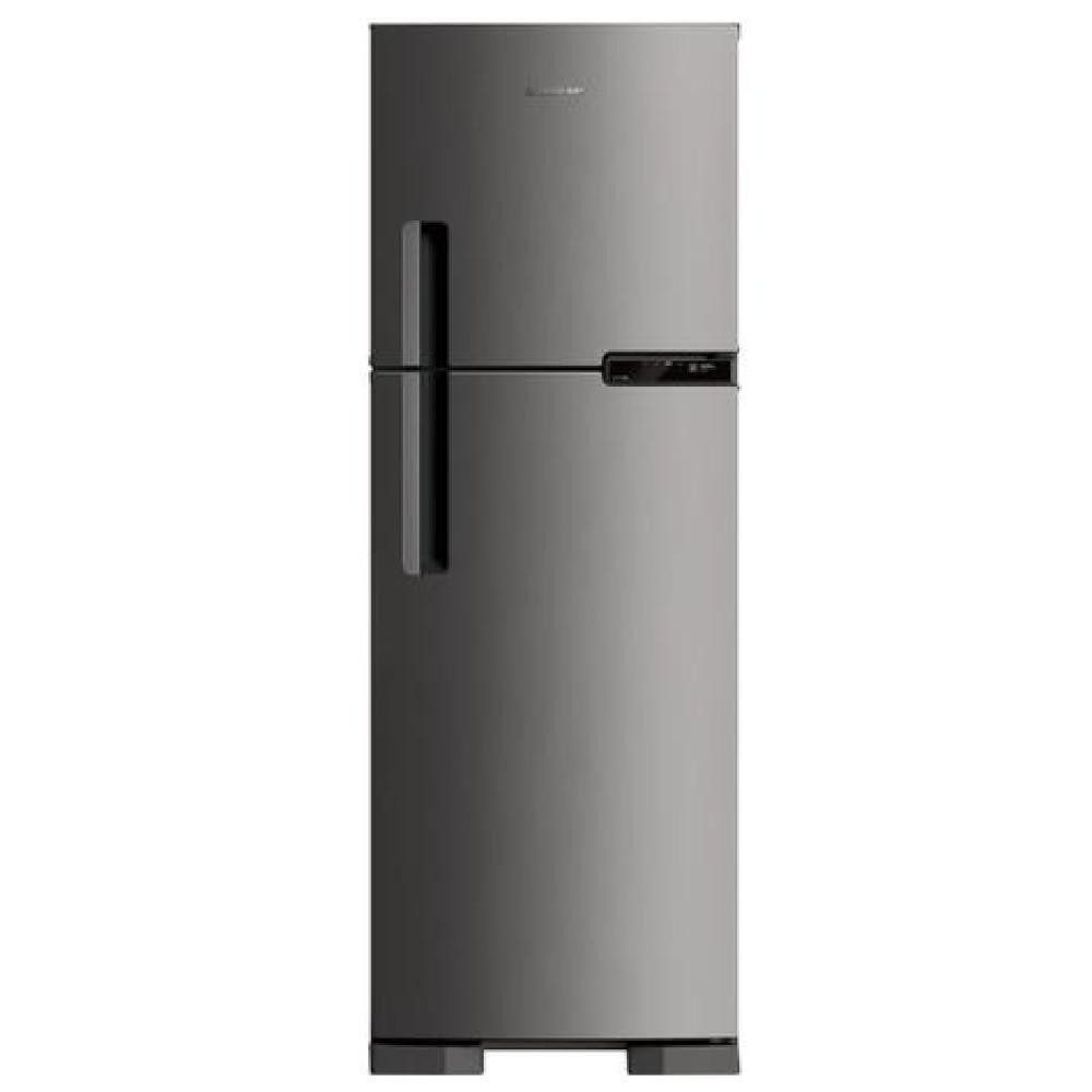 Geladeira Duplex Brastemp 375L Frost Free Inox BRM44HK 220V