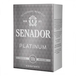Sabonete Senador Platinum 130g em Oferta na Shopee