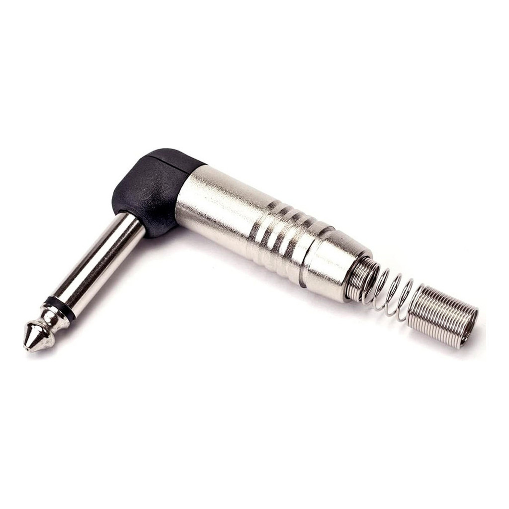Plug Conector P10 Mono L 90o Linha Ninja Santo Angelo