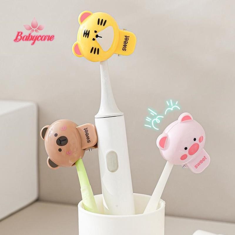 BYCE > Clipes De Capa De Escova De Dentes De Animais De Desenho Animado , Portátil , Elétrica , Protetor À Prova De Poei em Oferta na Shopee