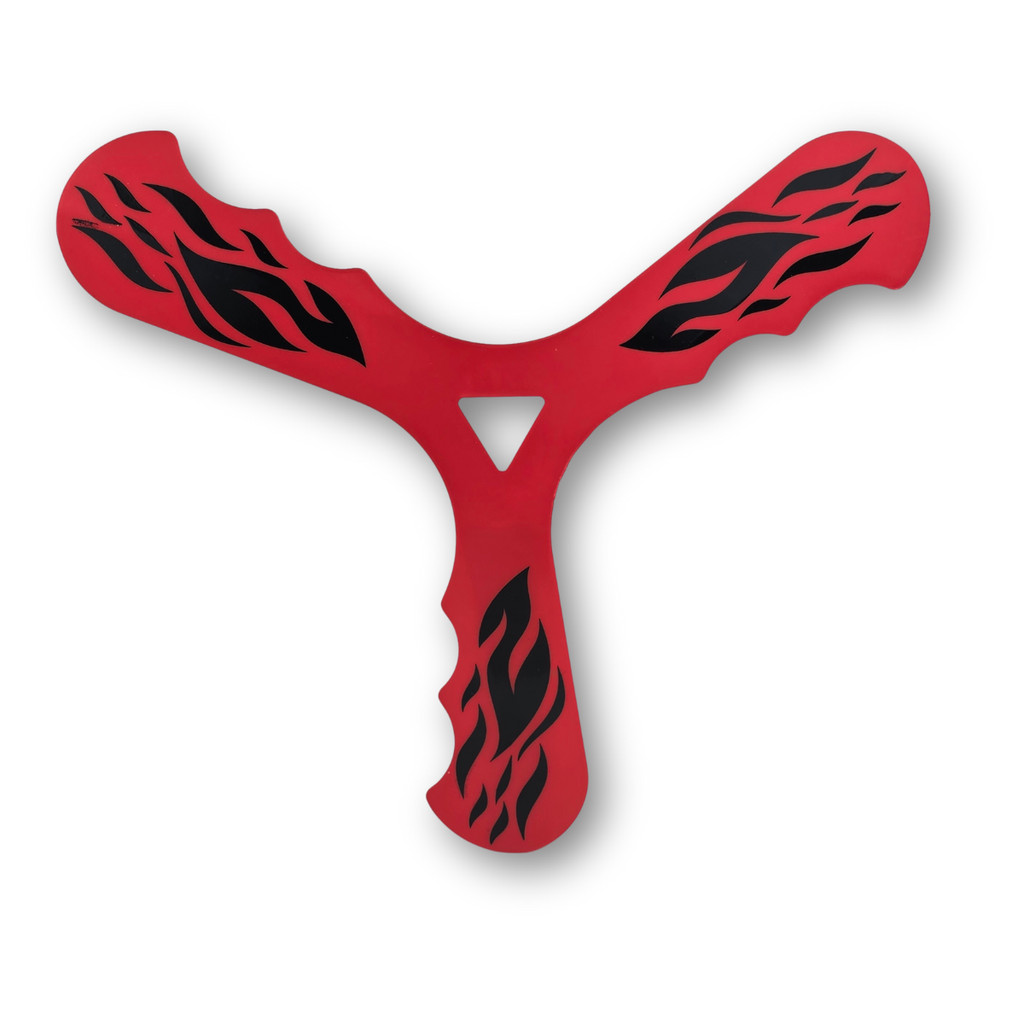 Bumerangue Vortex Boomerang Lançamento - Novo Modelo Premium Cor:Vermelho