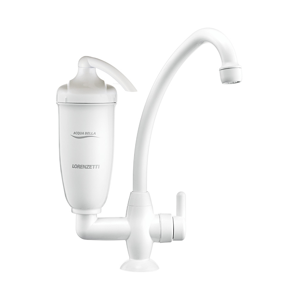 Torneira com Purificador de Água Acqua Bella Mesa lorenzetti
