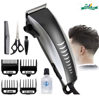 Corte de cabelo barbear aparador profissional barba rosto 9 peças elétrico 110V em Oferta na Shopee