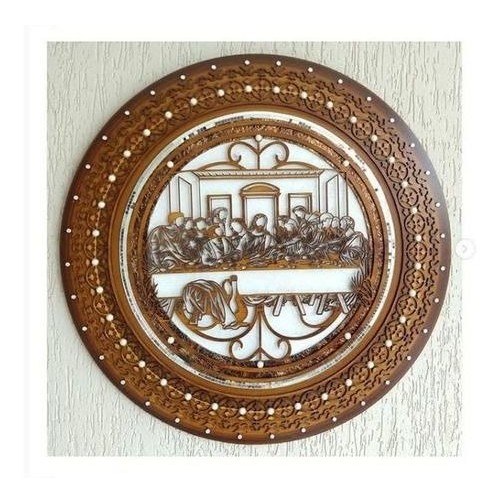 Quadro Decorativo Santa Ceia Quadro Religioso 65cm