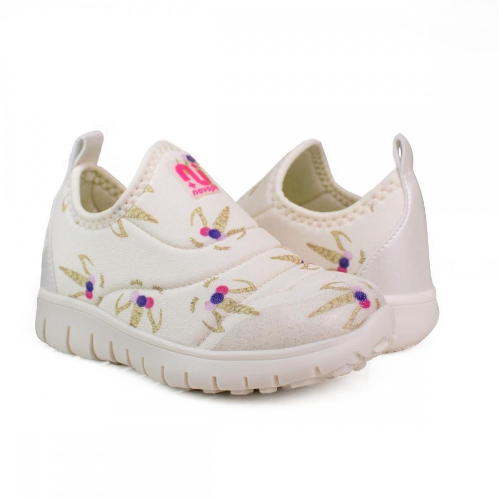 Tenis Novopé 10001283 4247 Unicórnio Infantil