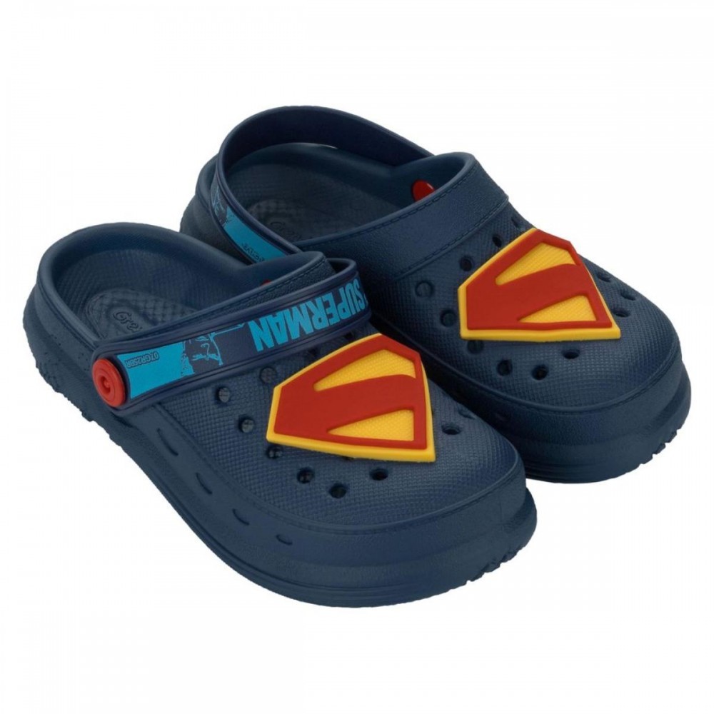 Sandalia Grendene Kids 23352 Babuch Superman Legend Infantil