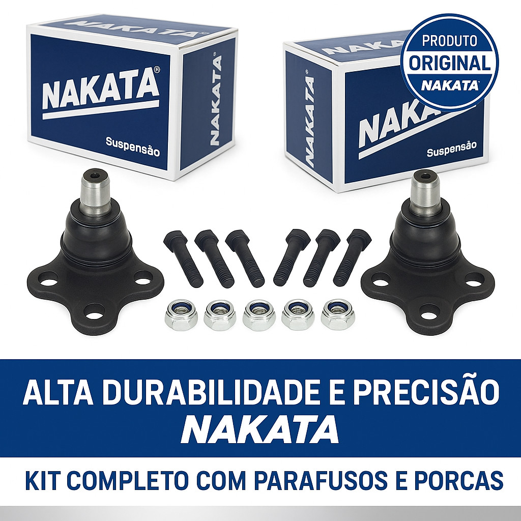 PAR Pivo De Suspensão FIAT STILO 2001 a 2012 NAKATA em Oferta na Shopee