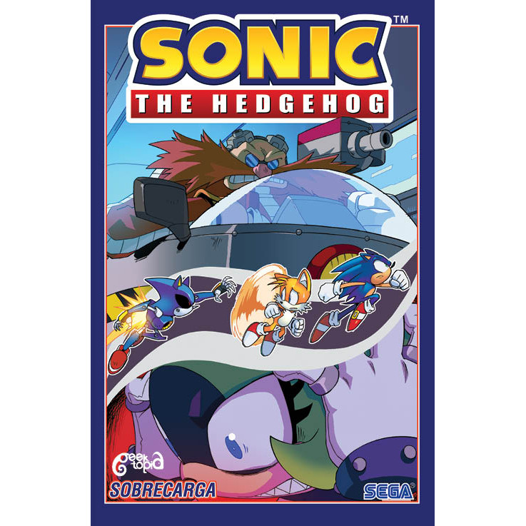 Sonic The Hedgehog — vol. 14: Sobrecarga em Oferta na Shopee