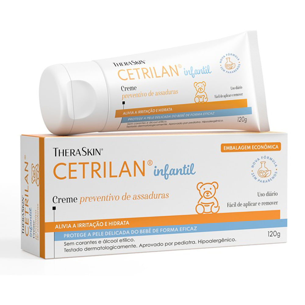 Cetrilan TheraSkin Creme Contra Assadura 120g - Health