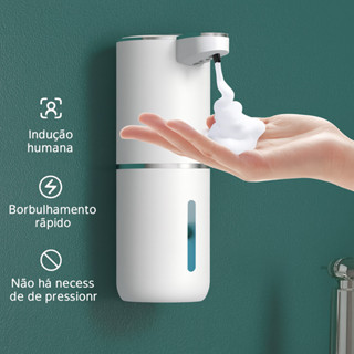 Saboneteira Dispenser Automático Sensor Infravermelho Para Sabonete Líquido Detergente Espuma -P11 em Oferta na Shopee