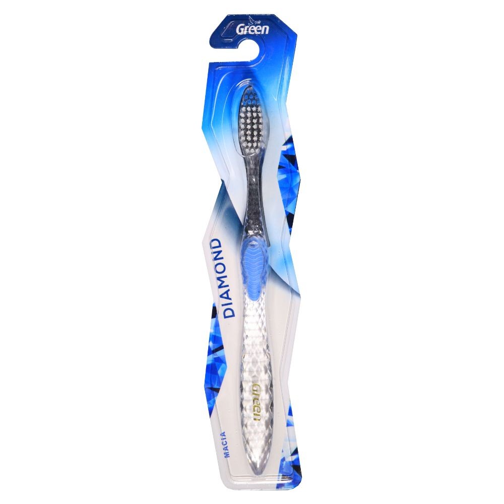 Escova de Dente Green DIamond Macia Cores Sortidas 1 Unidade - Health