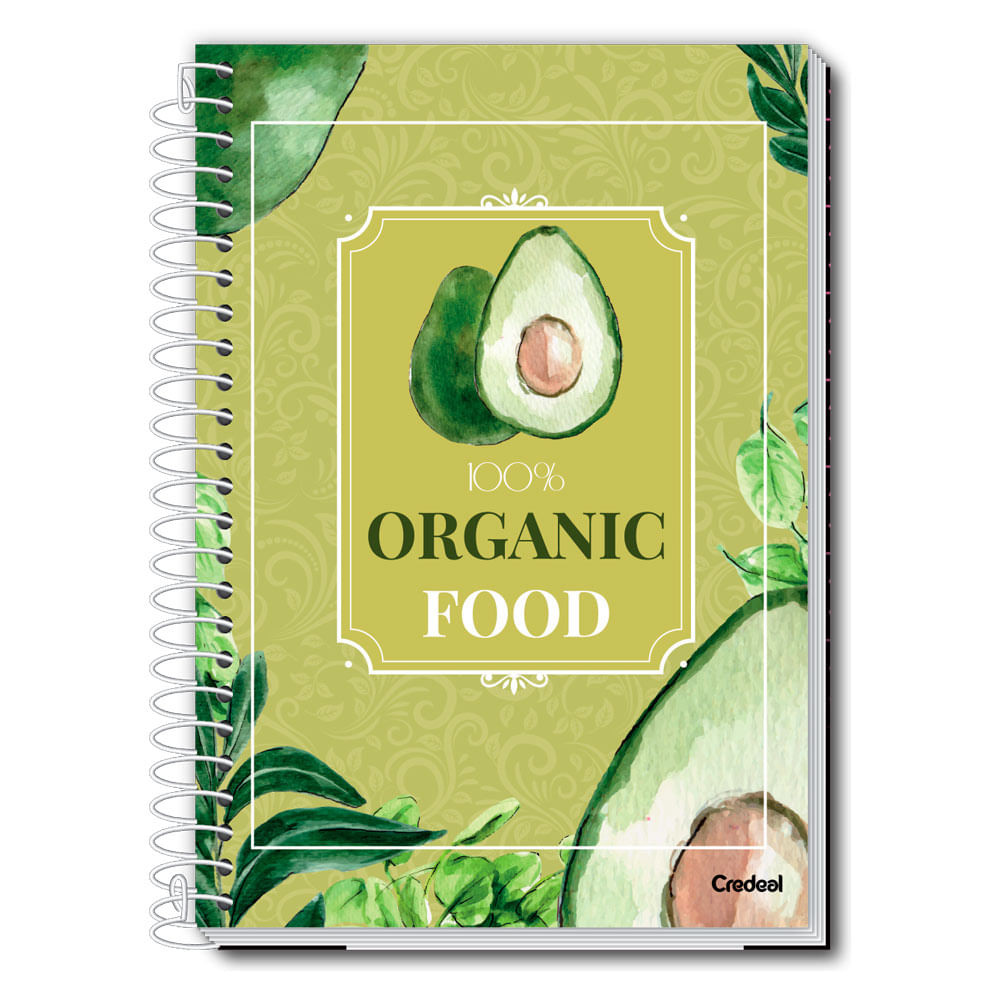 Caderno Universitário Feminino My Collection 160F/10 Matérias Credeal - Stationery