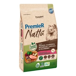 Ração Premier Nattú Cão Pequeno Frango E Mandioca 10Kg