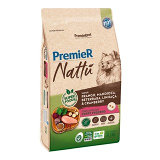 Ração Nattú Frango/Mandioca Para Cães Adultos 10,1Kg em Oferta na Shopee