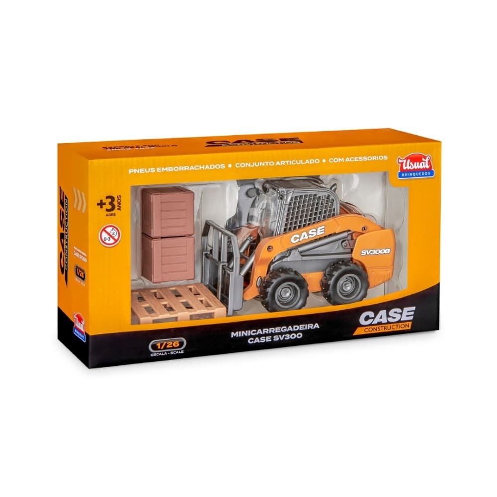 Carregadeira Mini Case Sv300 B Empilhadeira 822 Usual