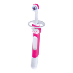 Escova De Dentes Para Bebê Training Brush 5m+ Rosa - MAM