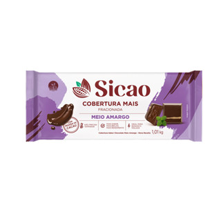 Sicao Cobertura Mais Meio Amargo 1,01kg em Oferta na Shopee