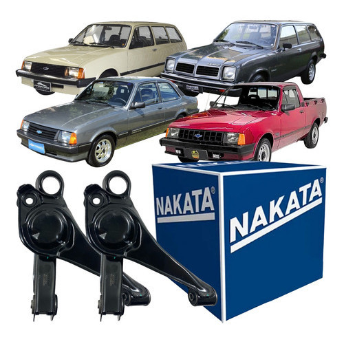 Par Bandeja Suspensão Balança Dianteira Gm Chevette  Marajó Chevy 500