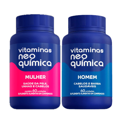 Kit Casal Homem + Mulher C/60 Comprimidos - Neo Química