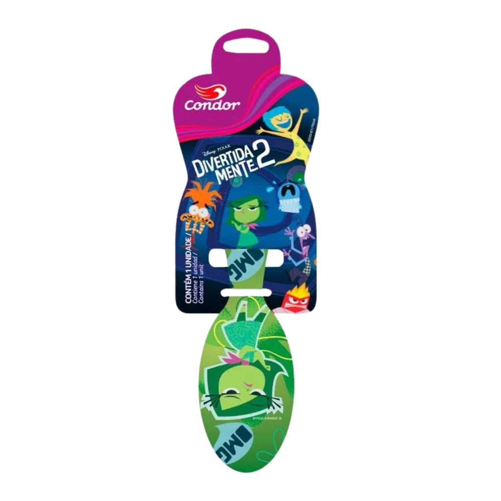 ESCOVA DE CABELO OVAL DIVERTIDA MENTE - CONDOR