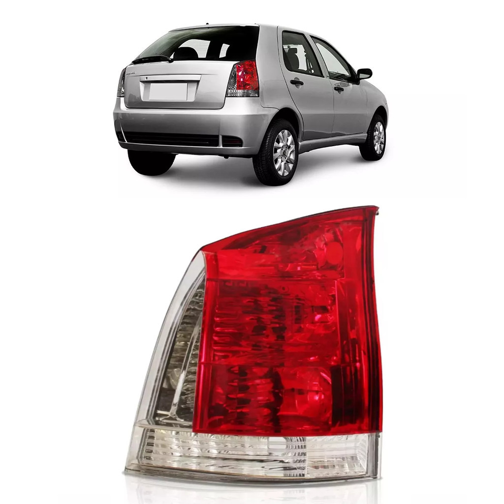Lanterna Traseira Palio 2007 2008 2009 2010 2011 Bicolor Lado Direito em Oferta na Shopee
