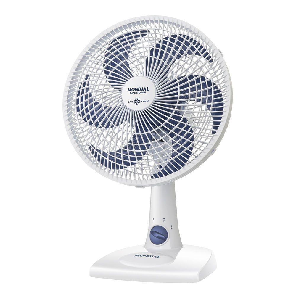 Ventilador De Mesa Mondial VSP-30-W 6 Pás 30cm Super Power 220V - Home Appliances