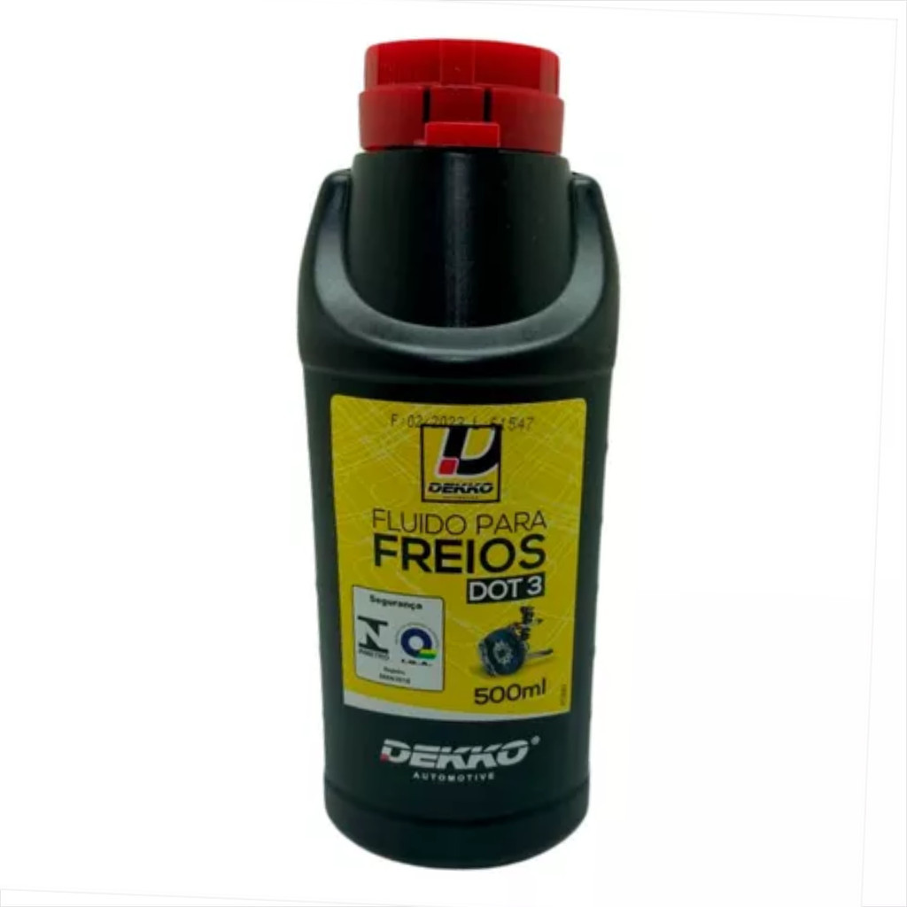 Flúido De Freio Dot 3 Hidráulico 500ml Dekko