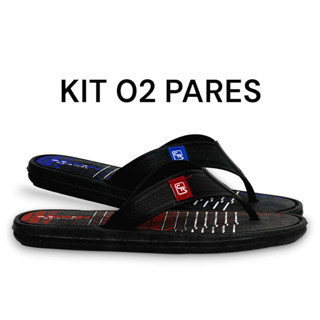 Kit 02 Pares Chinelos Infantil Para Meninos Cores Vivas Estiloso Confortável Oferta em Oferta na Shopee