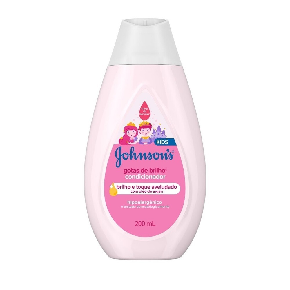 Condicionador Johnson's Kids Gotas de Brilho 200ml