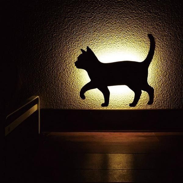 Luminária Abajur Gato Design Exclusivo Andarela