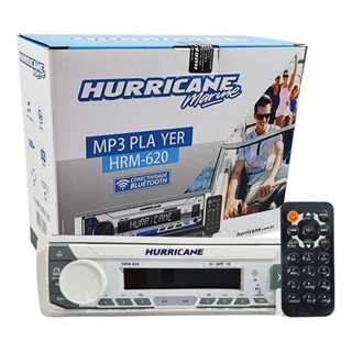 Radio Marinizado Hurricane Marini Hrm620 Bluetooth Usb Aux em Oferta na Shopee