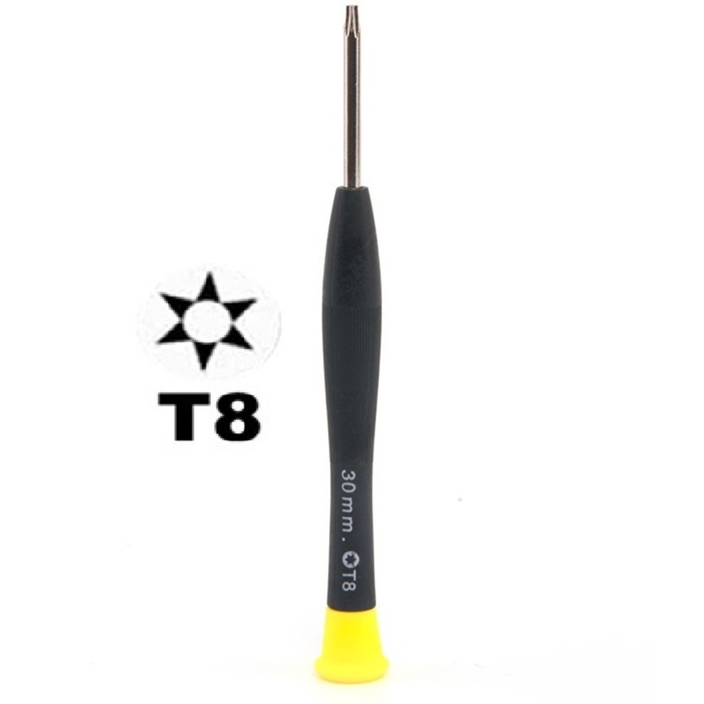 Chave Torx T8 30mm C/ Furo p/ abrir Console Ps3 Ps4 Ps5 Xbox