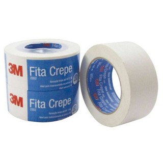 Kit 2 Fita Crepe SCOTCH 2352 Industrial 48MM X 50M em Oferta na Shopee