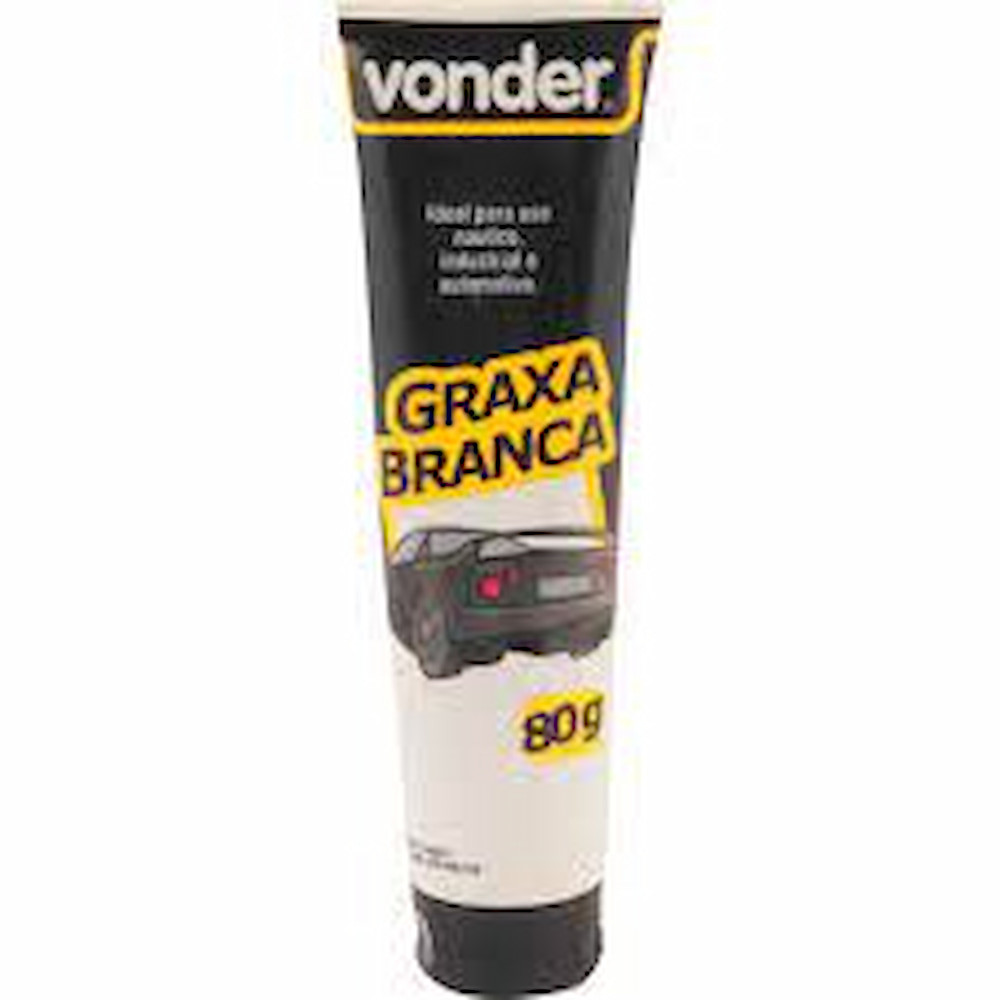 Graxa Branca Bisnaga  80g Vonder em Oferta na Shopee