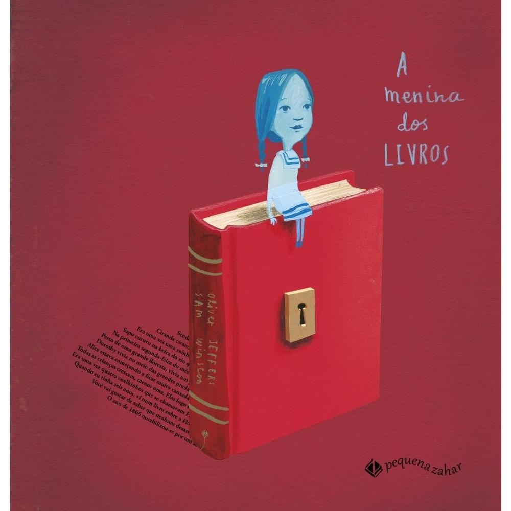 Capa do livro A menina dos livros