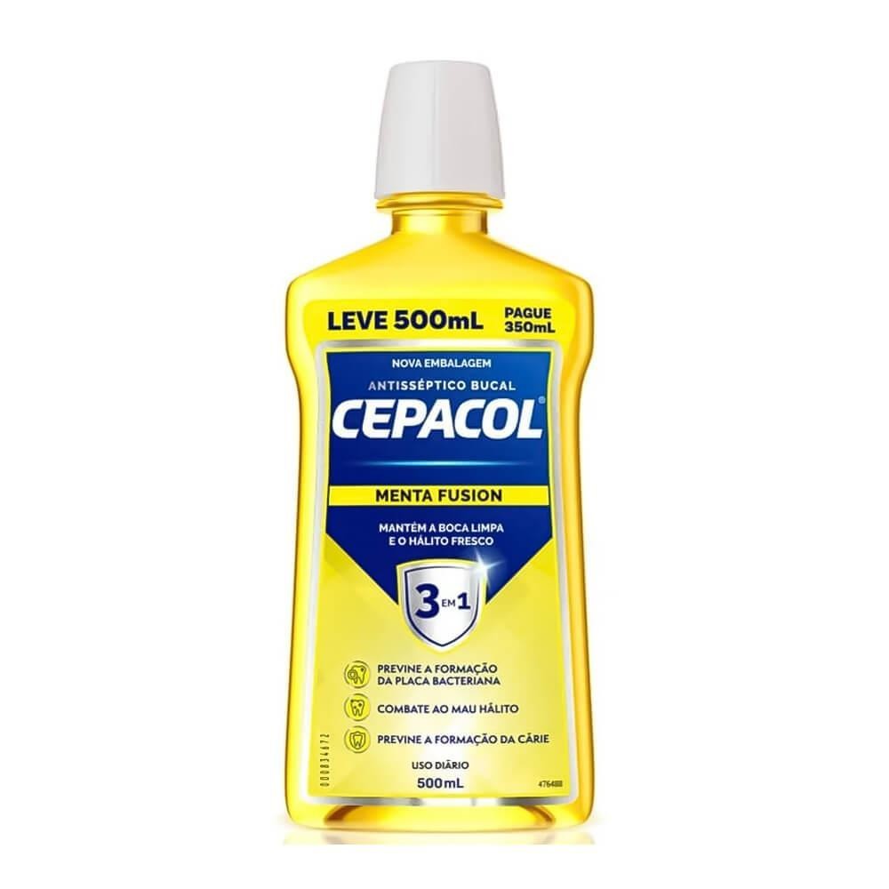 Cepacol Menta Fusion Com 500Ml