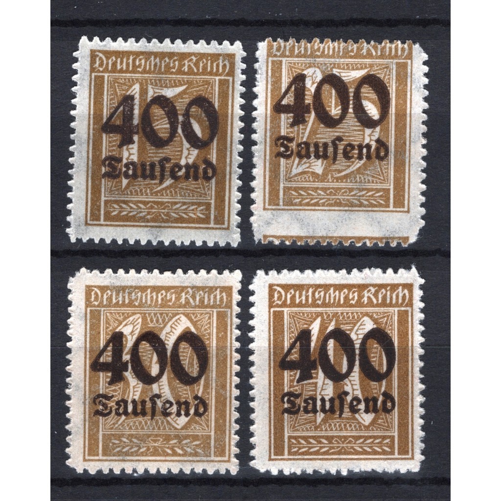 SELOS DA ALEMANHA REICH - 1923