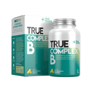 True Complex B 90 Cápsulas True Source em Oferta na Shopee