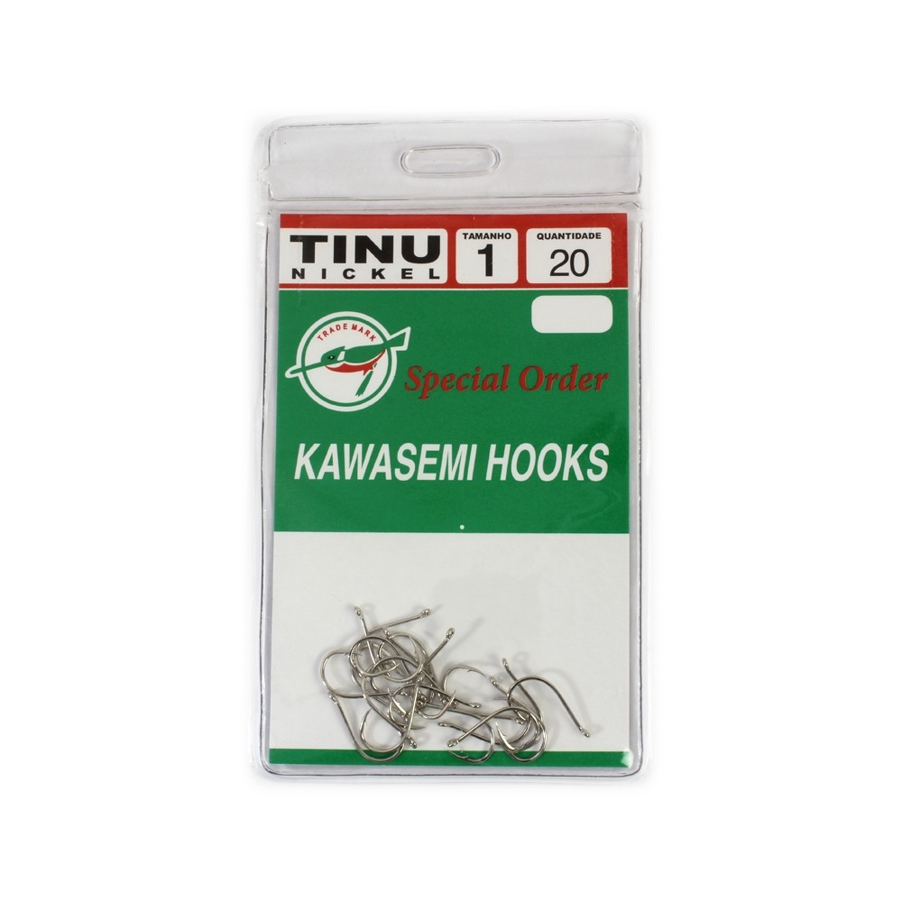 Anzol Kawasemi Tinu Niquel - Kawasemi em Oferta na Shopee